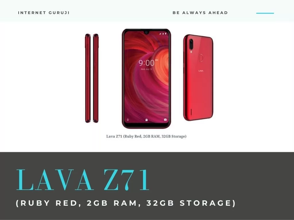 Lava Z71 no. 3 out of top 5