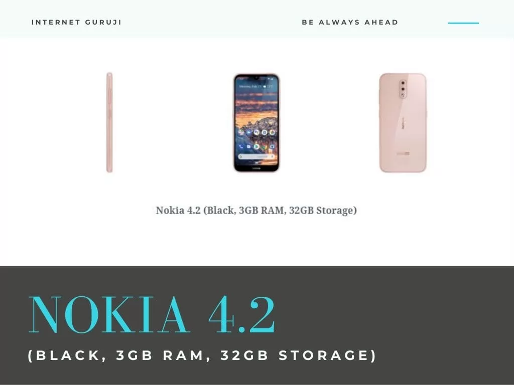 Nokia 4.2 no. 1 out of top 5