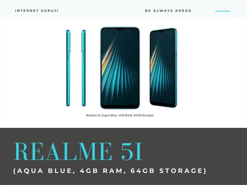 Realme 5i no.  4 out of top 5