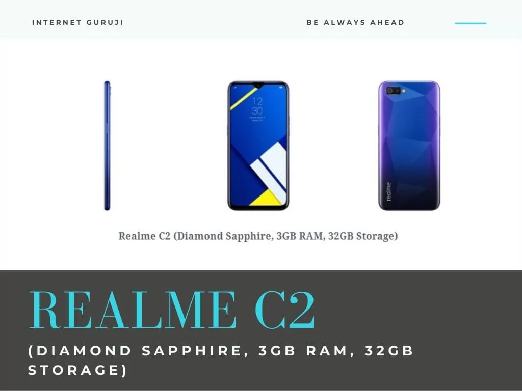 Realme C2 no 2 out of top 5