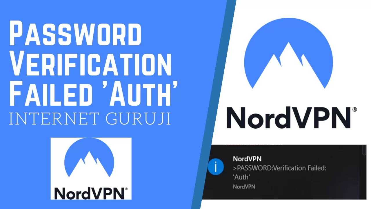 How to Fix Error of Authentication Failed