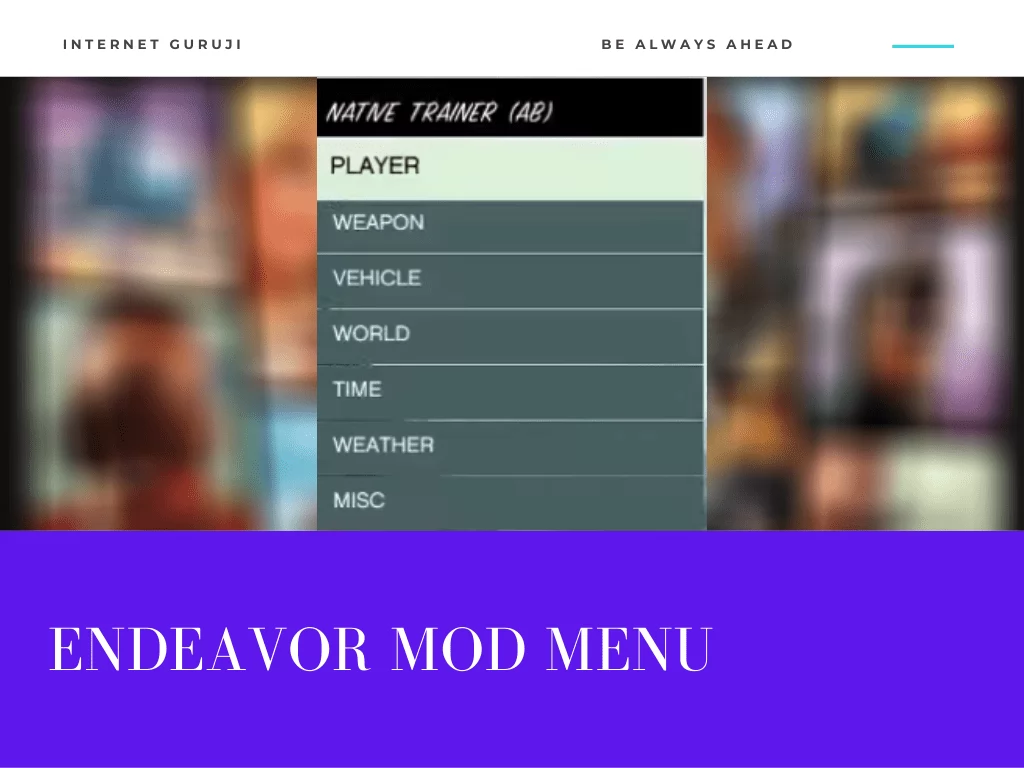 Endeavor Mod Menu