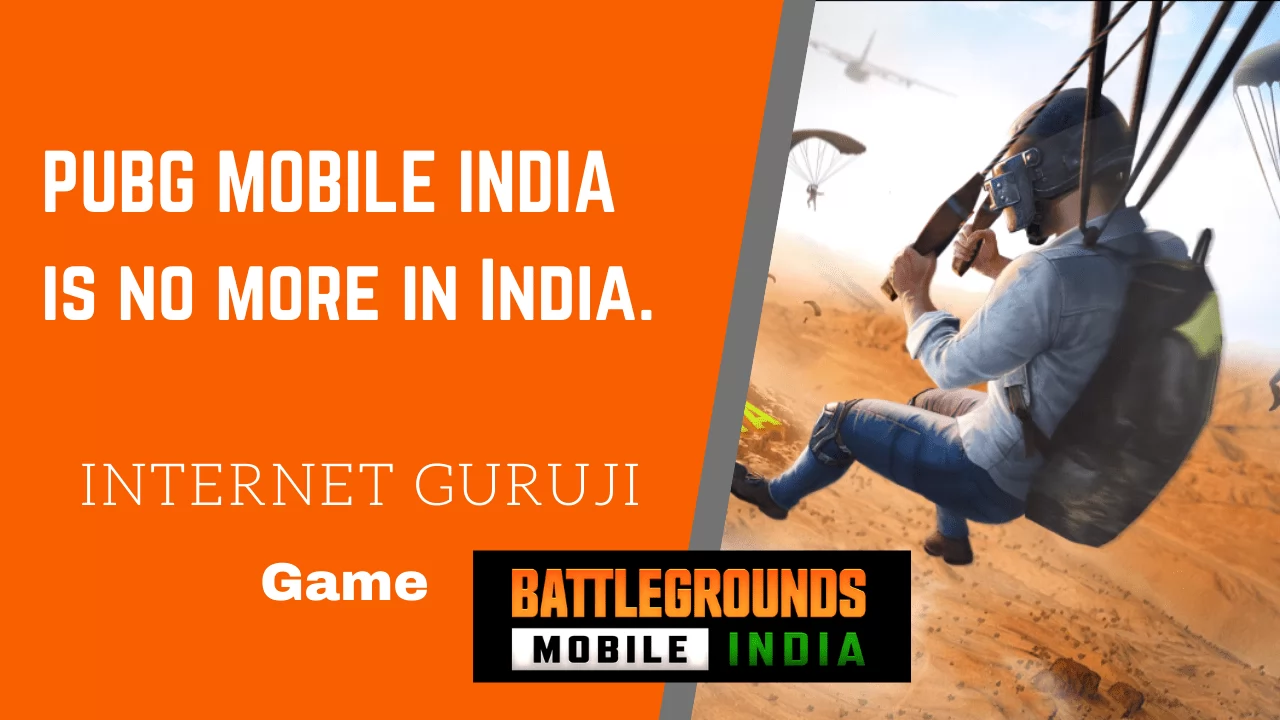PUBG MOBILE INDIA is no more in India. Now it's PUBG to BGMI.